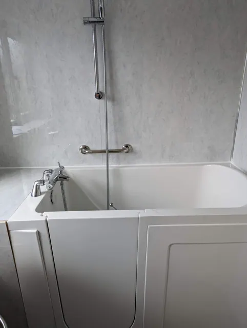 Recent bathroom installation by Bathroom Adaptations Ltd